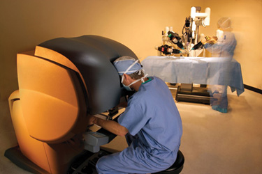 da Vinci robotic surgery